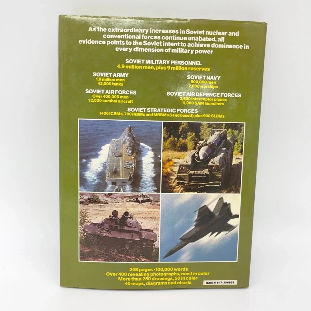 Vintage Russian Military‎ Power Bonanza Books 1982 Hardcover Illustrated History